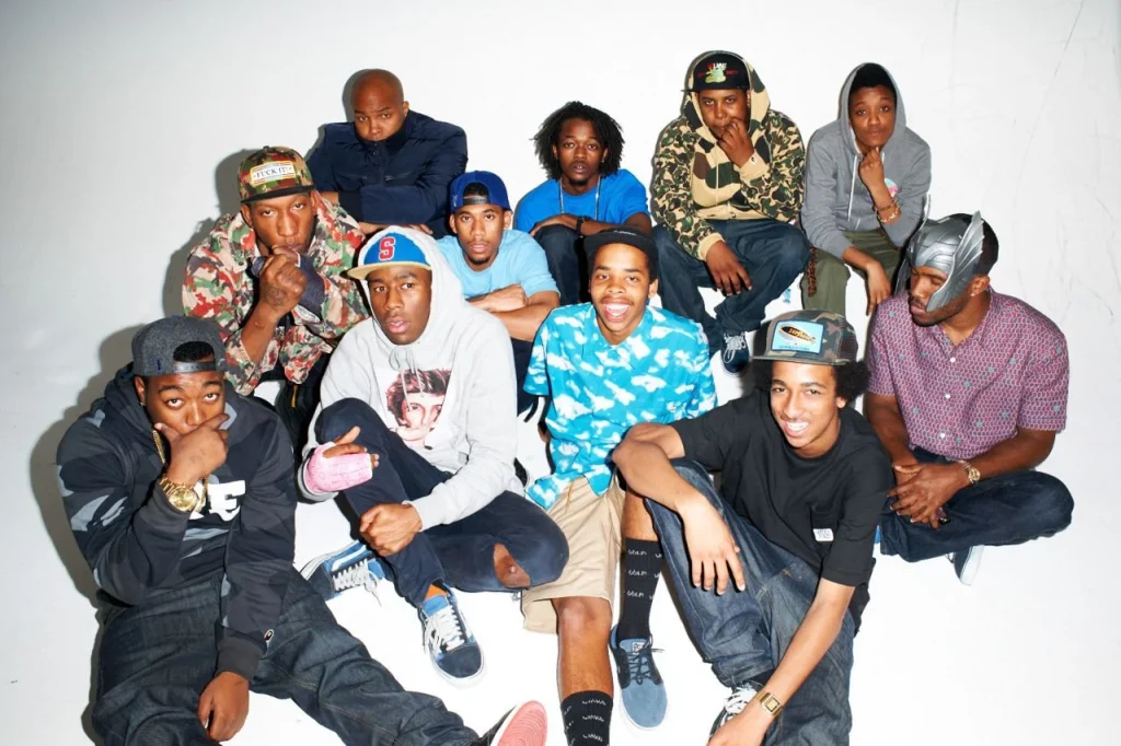 Colectivo OFWGKTA en 2012. Fuente: Last.fm.